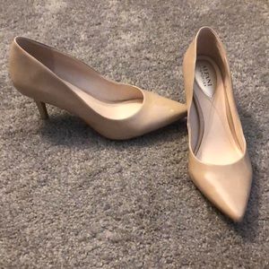Alfani Step’n’flex nude pointy-toed pumps, 9
